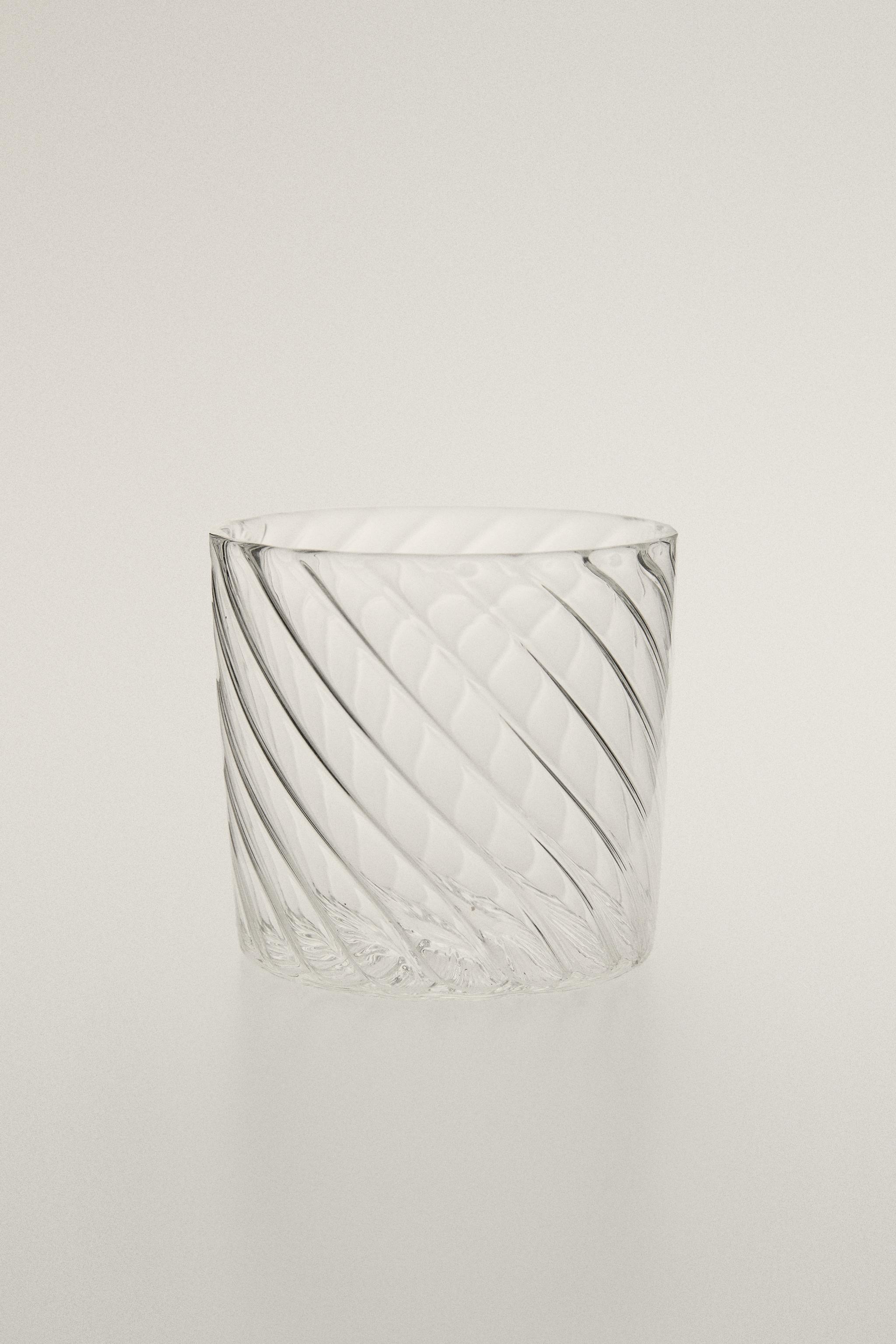 GLASS BEDSIDE CARAFE AND TUMBLER SET
